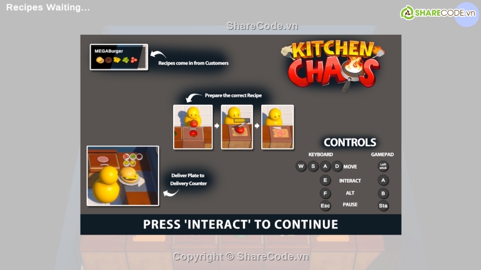Source code game,Unity C#,nhà hàng,code Unity game,code chất lượng,Unity